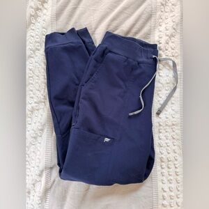 Women’s Fabletics Navy Jogger Scrubs